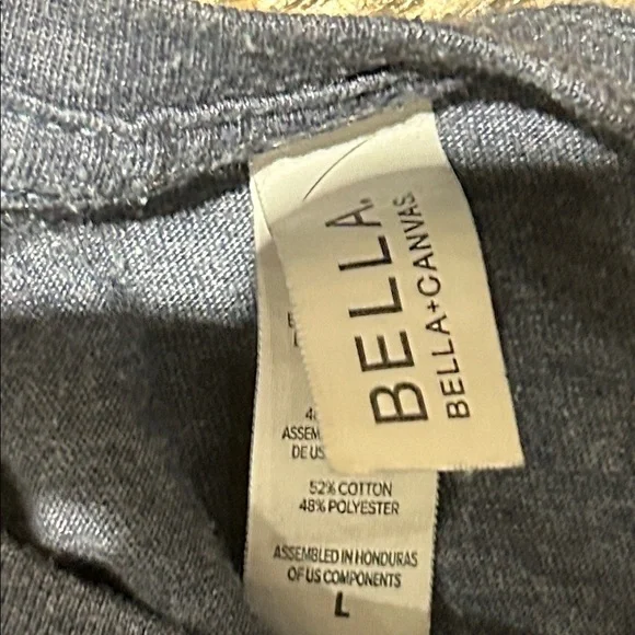 Women's Navy Graphic Long Sleeve Tee - Picture 4 of 4